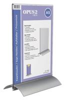 Kaarthouder europel a5 t-standaard acryl alu - thumbnail