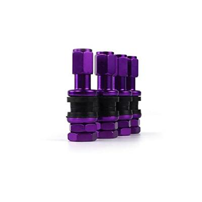 Klep OMP Aluminium Paars 4 uds