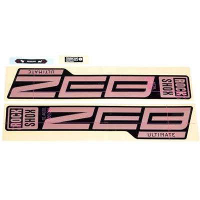 ROCKSHOX decor set "signatur series" decal set rs zeb ult. copper