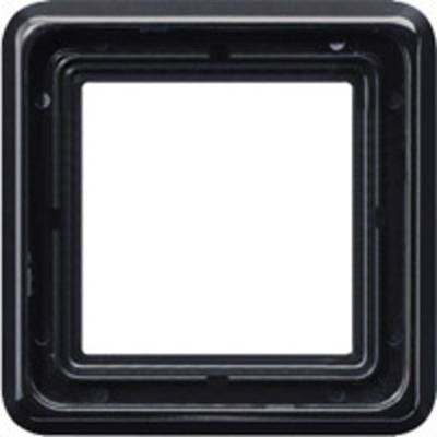 Jung CD581SW Afdekking Frame 1-voudig Zwart 1 stuk(s)