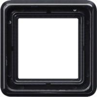 Jung CD581SW Afdekking Frame 1-voudig Zwart 1 stuk(s) - thumbnail