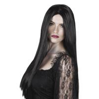 Heksenpruik zwart - thumbnail