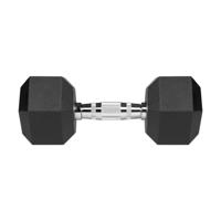 REBEL ACTIVE Hantle żeliwne gumowane 2x10 kg - thumbnail