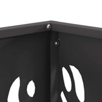 Vuurkorf Zwart 40 x 40 x 40 cm Staal - thumbnail