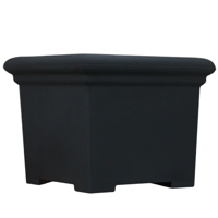 Vierkante 200L zwarte plantenbak bloempot Prestige - Prestige - thumbnail