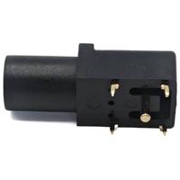 Mueller Electric BU-163-0 Banaanbus Bus Stift-Ø: 4.2 mm Zwart 1 stuk(s) - thumbnail