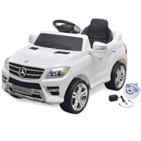 vidaXL Speelauto Mercedes Benz ML350 wit 6 V met afstandsbediening - thumbnail