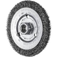 PFERD TOOLS Ronde borstel ongetordeerd RBU Ø 125 x 12 mm M14 staaldraad-Ø 0,30 voor haakse slijpers POS RBU 12512/M14 ST 0,30 43502301 1 stuk(s) - thumbnail