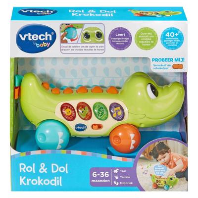 VTech Baby Rol & Dol Krokodil + Licht en Geluid