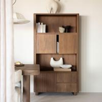 Eleonora Opbergkast 'Edward' Mangohout, 180 x 100cm - thumbnail