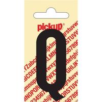 Plakletter Nobel Sticker zwarte letter Q amsterdam Pickup - Pickup - thumbnail