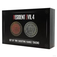 Resident Evil 4 Collectable Coins 2-Pack Tokens Limited Edition - thumbnail