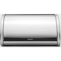Brabantia broodtrommel met schuifdeksel medium matt steel - thumbnail