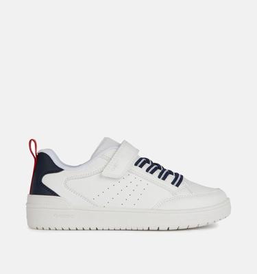 Lage baskets voor jongens Washiba wit Lage baskets voor jongens Washiba wit