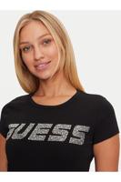 Guess Kiara T-Shirt Dames Zwart - Maat XS - Kleur: Zwart | Soccerfanshop - thumbnail