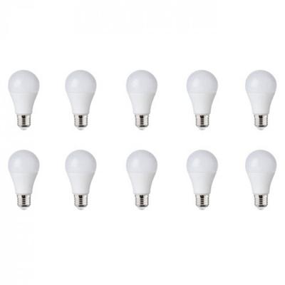 LED Lamp 10 Pack - E27 Fitting - 10W - Helder/Koud Wit 6500K
