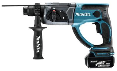 Makita DHR202RTJ Accu combihamer SDS-Plus 1,9J 18V 5.0Ah in Mbox