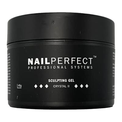 NailPerfect Gel LED/UV Sculpting Gel Crystal II 45gr NailPerfect Gel LED/UV Sculpting Gel Crystal II 45gr