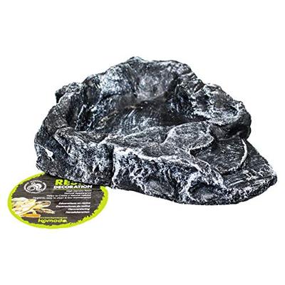 Komodo voerbak terraced grijs