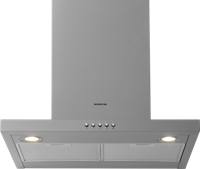 Inventum AKB6005RVS Schouwkap Grijs - thumbnail