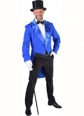 Slipjas blauw heren Cabaret half gevoerd