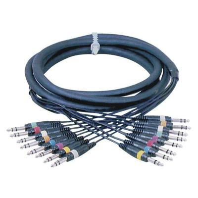 DAP FL66 Multikabel 8x Stereo jack naar 8x Stereo jack 3m