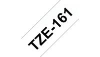 Brother Gloss Laminated Labelling Tape - 36mm, Black/Clear labelprinter-tape TZ - thumbnail