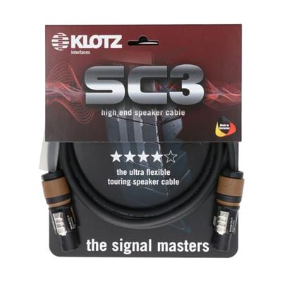 Klotz SC3-L2FF1000 ultra-flexibele luidsprekerkabel 2x 2.5 mm2, 10 meter