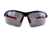 CONTEC sportbril "3dim" ct sunglasses 3dim black / neored - thumbnail