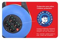 Verlenging Silver Electronics Furling Blauw 3500W - Maat: 10 m - thumbnail