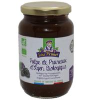 Lou Prunel Pruimenjam zonder toegevoegd suiker bio (400 gr) - thumbnail