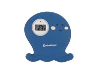 Bad- en sfeerthermometer BADABULLE Poulpe blauw - thumbnail