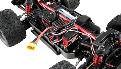 Amewi Hyper Go MTX10 Grijs Brushless 1:10 RC auto Elektro Monstertruck RTR 2,4 GHz Amewi Hyper Go MTX10 Grijs Brushless 1:10 RC auto Elektro Monstertruck RTR 2,4 GHz