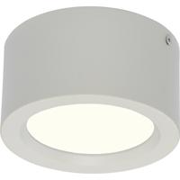 LED Downlight - Opbouw Rond Hoog 10W - Natuurlijk Wit 4200K - Mat Wit Aluminium - Ø140mm - thumbnail