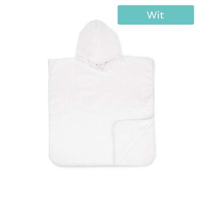 The One Baby Poncho met Capuchon Wit