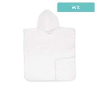The One Baby Poncho met Capuchon Wit - thumbnail