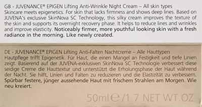 Juvena Juvenance Epigen Night Cream 50 ml Nacht crème