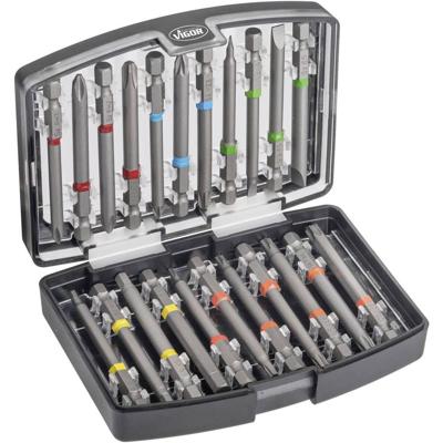 Vigor V6068 V6068 Bitset Inbus, Kruiskop Phillips, Kruiskop Pozidriv, PZ, Plat, T-profiel