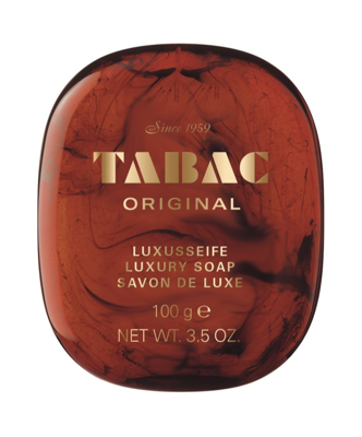 Tabac Original badzeep in plastic doosje 100 Gram