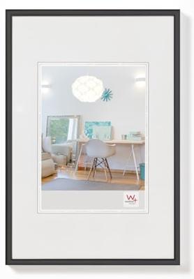 walther+ design KV015B Wissellijst Papierformaat: 10 x 15 cm Zwart