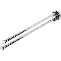 Geesa Nemox 2-lids handdoekhouder Chroom - thumbnail