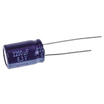 Panasonic Elektrolytische condensator Radiaal bedraad 5 mm 1000 µF 10 V 20 % (Ø) 10 mm 1 stuk(s)