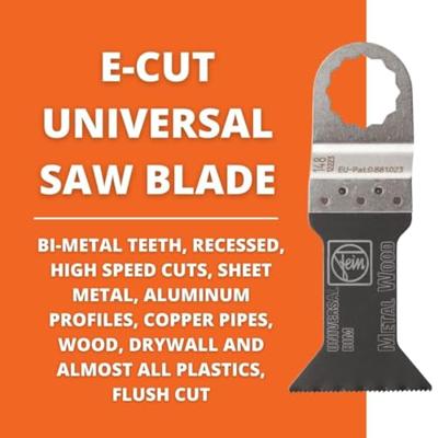 Fein 63502148013 E-Cut Invalzaagblad Bimetaal 44 mm 1 stuk(s)