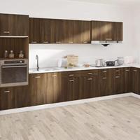 Onderkast met lade 50x46x81,5 cm bewerkt hout bruineikenkleurig - thumbnail