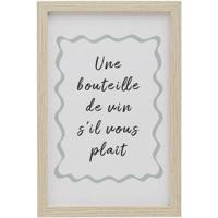 Poster Bouteille - MDF/glas - 30x20 cm - Leen Bakker - thumbnail
