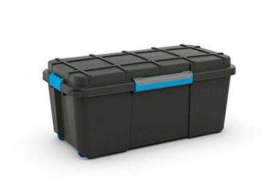 KIS 241507 Opbergbox Scubba Stapelbaar (b x h x d) 780 x 350 x 395 mm Grijs-blauw, Zwart 1 stuk(s) KIS 241507 Opbergbox Scubba Stapelbaar (b x h x d) 780 x 350 x 395 mm Grijs-blauw, Zwart 1 stuk(s)