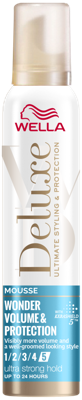 Wella Deluxe Mousse - Wonder Volume & Protection Wella Deluxe Mousse - Wonder Volume & Protection