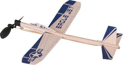Goki houten zweefvliegtuig