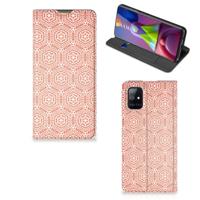 Samsung Galaxy M51 | Hoesje met Magneet | Pattern Orange - thumbnail