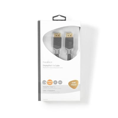 Nedis CCBW37014AT20 DisplayPort male - DisplayPort male 8K@60Hz 2m